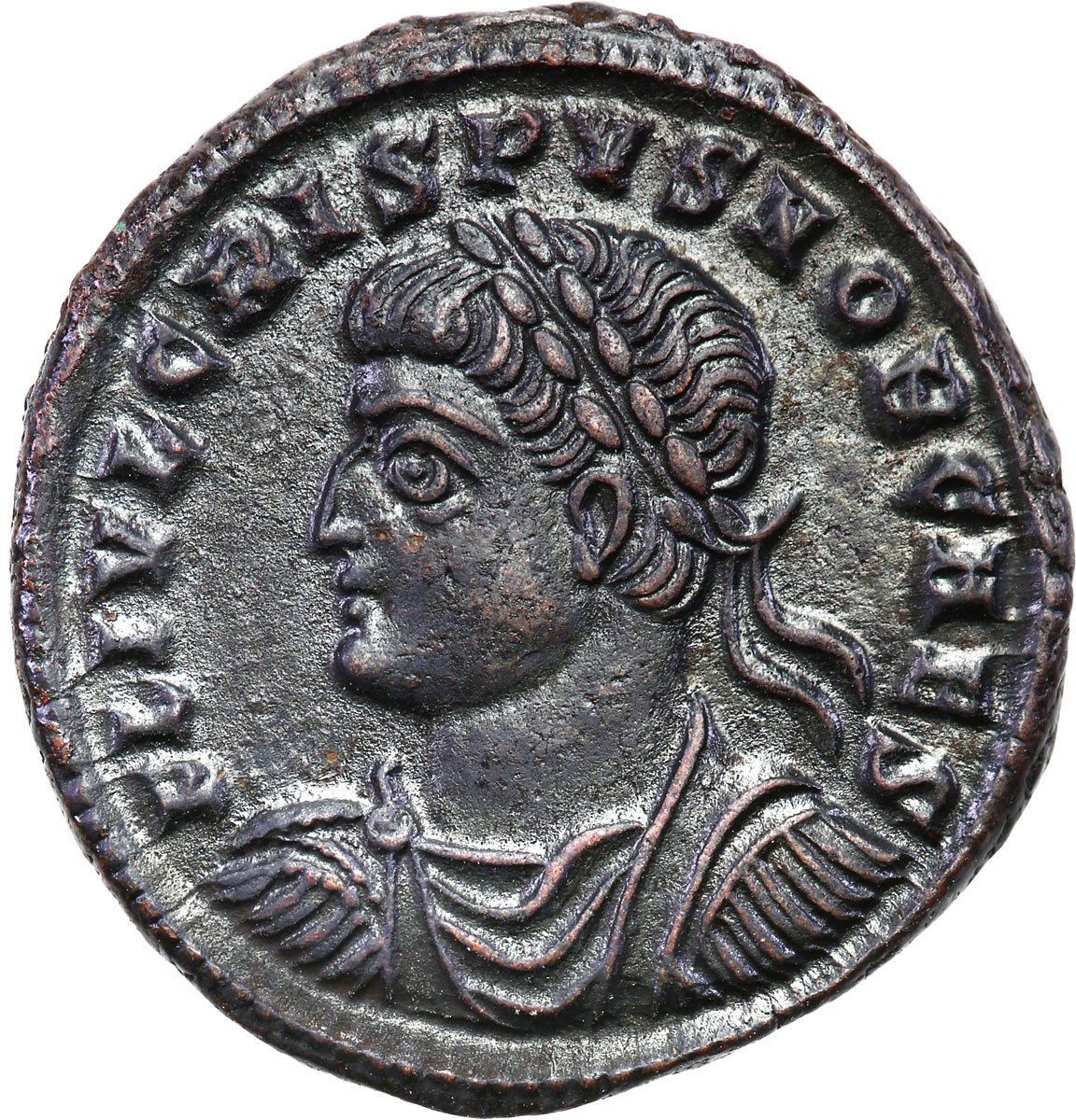 Cesarstwo Rzymskie, Follis, Kryspus 317 – 326 n. e. , Kyzikos – PIĘKNY I RZADKI